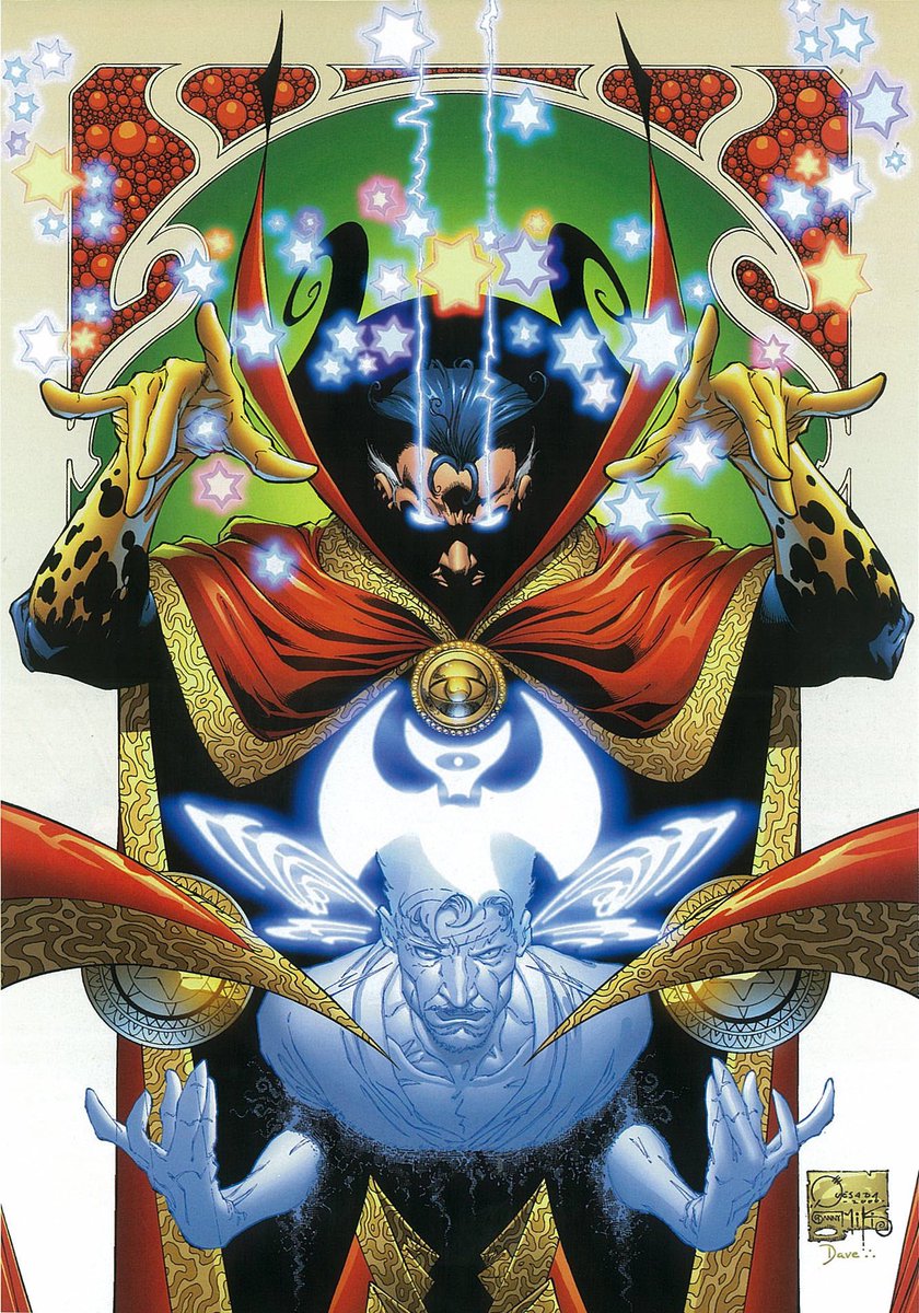 CoolComicArt's tweet photo. Doctor Strange by Joe Quesada @JoeQuesada &amp; @DannyMiki_ https://t.co/JKoqQc3paf