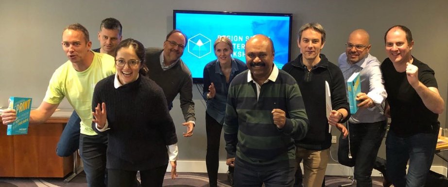 JoinRGA's tweet photo. Ready, set, sprint! 10 RGA employees across the EMEA region recently trained to become Design Sprint Masters. Ready to hit the ground running, these individuals are equipped to facilitate Design Sprints, which reimagine the way we go about solving business problems. https://t.co/cog9QniD99