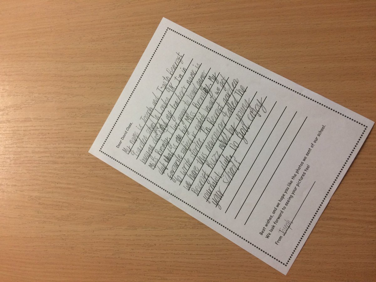 2_beecroft's tweet photo. This afternoon, banyan class wrote letters to One Way School in Zimbabwe. We look forward to the replies! #Internationalschools #onewayschoolzimbabwe https://t.co/DSg4oGeD6F