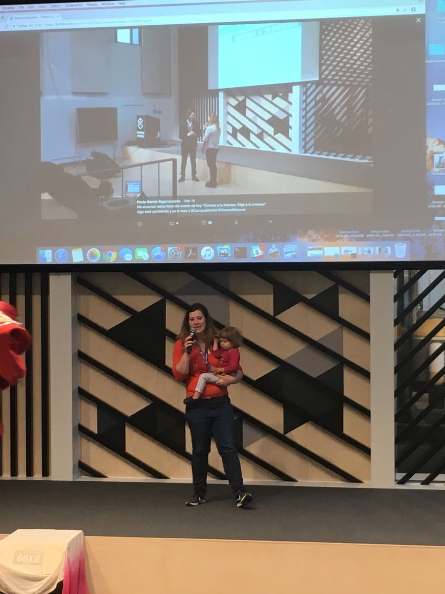 WREAMAPP's tweet photo. Buenísima toda la información que nos ha dado @ggarciapaola en la #womenwelcome. Muchísimas gracias por tu generosidad y por enseñarnos tanto 💪🏻 #lascosasestancambiando #bebesenlasala #startups #mujeredemprendedoras #wream https://t.co/SUzTtOiVnc