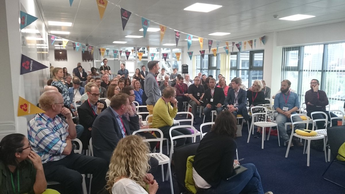 Only standing room available at our #networking event in #Bristol this evening. Over 100 #entrepreneurs, #mentors, #business experts and gurus coming together to share #knowledge <a href="/NatWestBusiness/">NatWest Business</a> #powerup