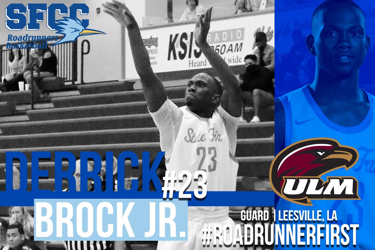 sfccmo's tweet photo. Derrick Brock Jr. will take his talents to University of Louisiana Monroe. WTG, Derrick! #RoadrunnerFirst #WeAreStateFair
https://t.co/iQ74Uk8hz2 https://t.co/iHyXen91Ad