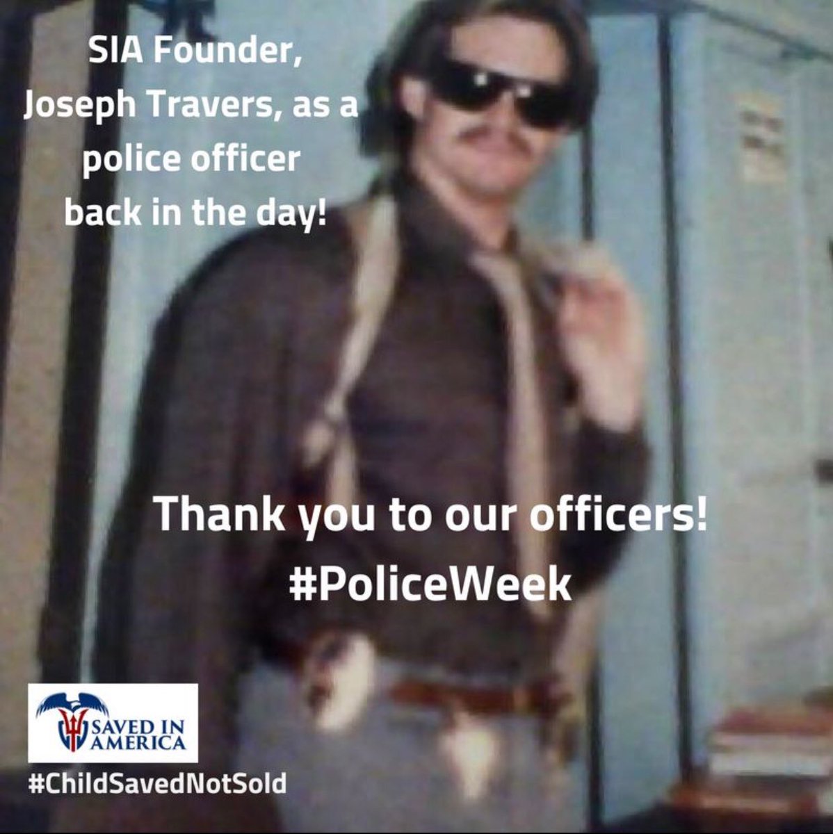 SavedinAmerica's tweet photo. Thanks to the amazing #policeofficers who serve! #PoliceWeek #childsavednotsold #nonprofit #endhumantrafficking #findmissingchildren https://t.co/vODC4EjDtX