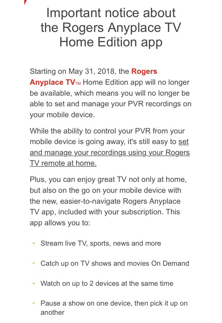 sueknowsdotcom's tweet photo. @Rogers Hey, what’s the deal here? I love this feature!!! 😫 https://t.co/WyXF3KAvh5