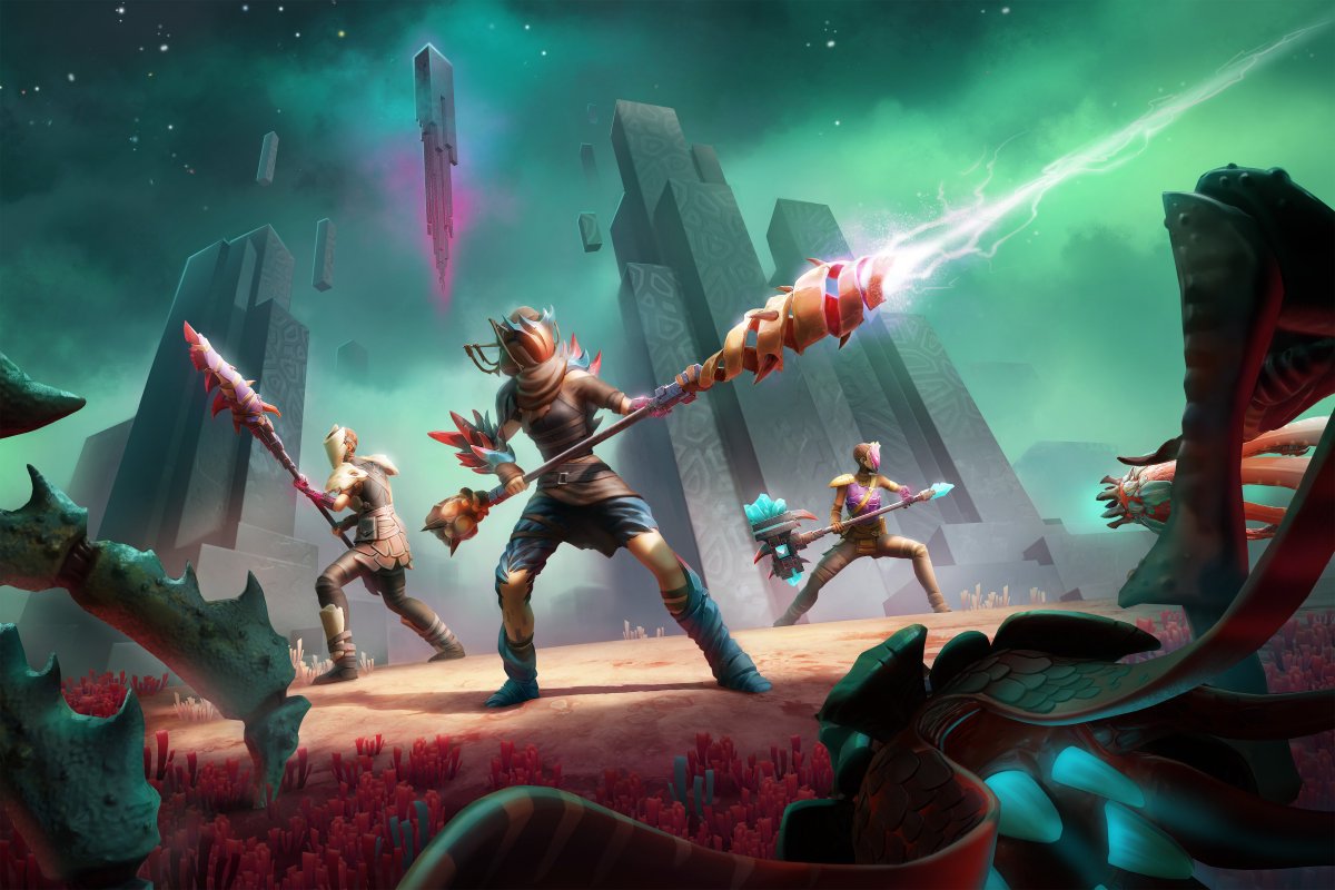 EdenRisingGame's tweet photo. Eden Rising is hitting @Steam_games tomorrow and we are beyond excited! Gather your tribe and prepare for the dangerous trials the planet is going to throw at you! #indiegame #comingsoon https://t.co/RieX9MLJJO