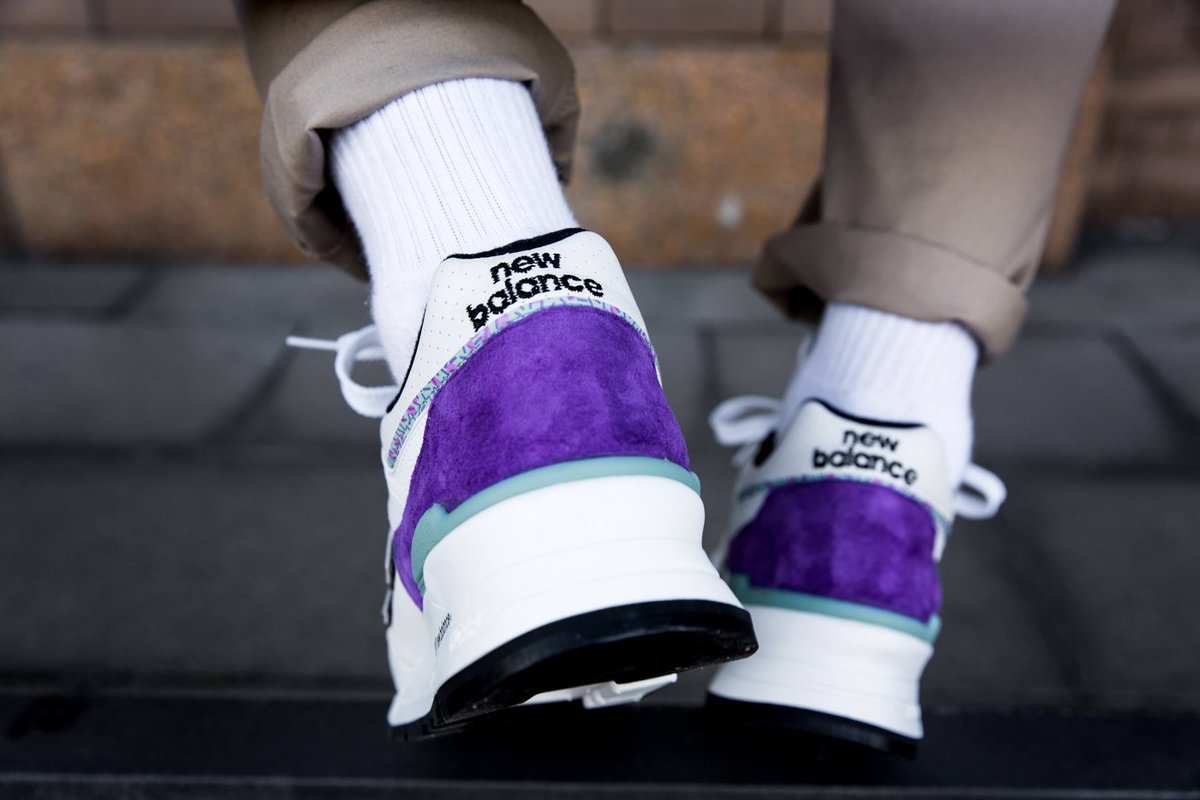 new balance 997 purple teal