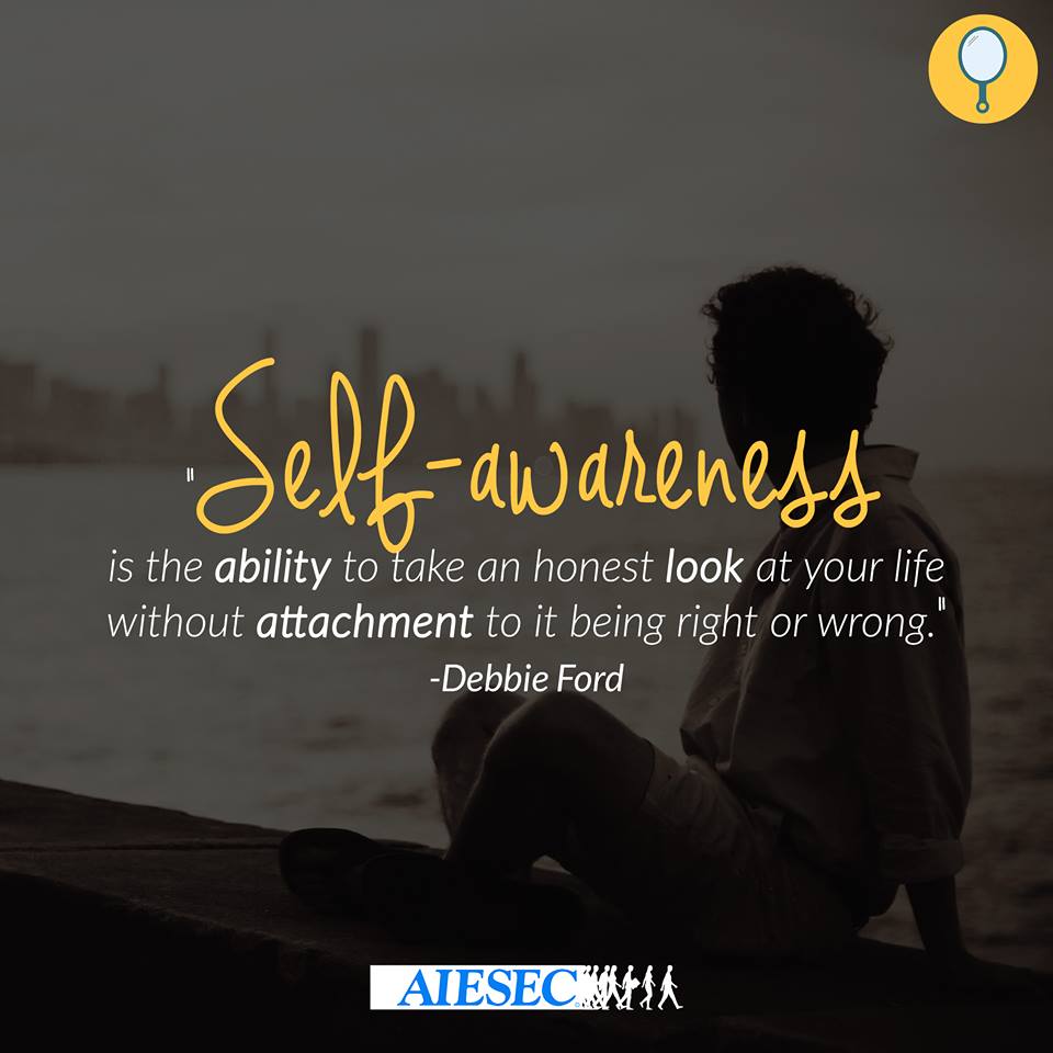 AIESEC's tweet photo. Are you open to analyze yourself and be exactly the way you are? https://t.co/U1FasYHpn5
