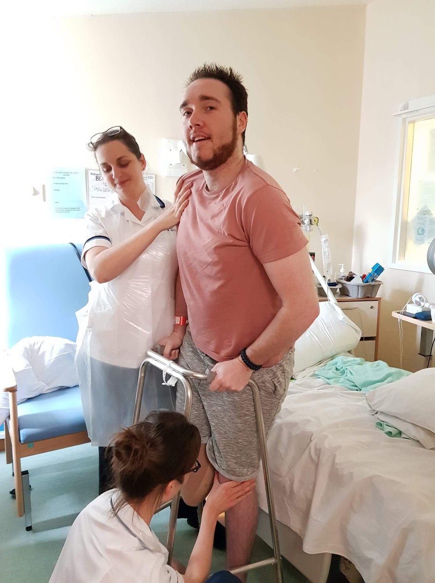 benperry_2001's tweet image. Today saw a MASSIVE step (literally) in my recovery journey. I managed to stand up for the first time since the crash. Next time it’ll hopefully be unaided!