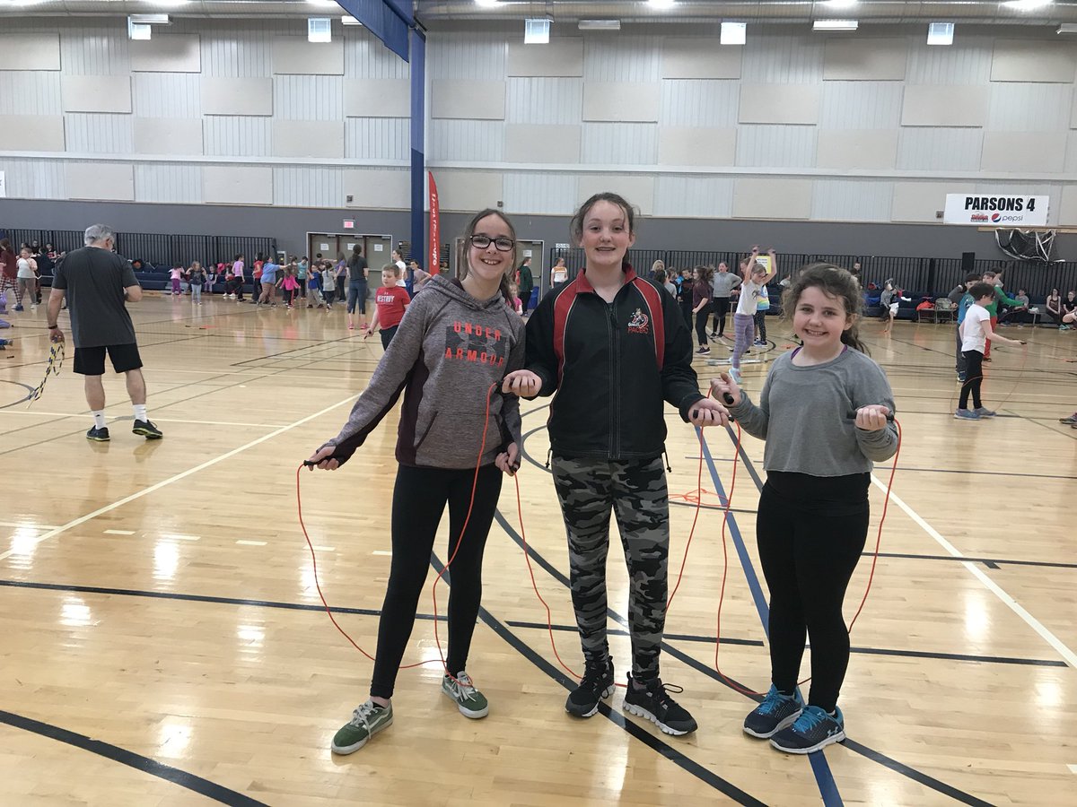 mmelegrow's tweet photo. Having fun at jumpfest! 😁 The grade 6s at @stkevjr raised over $2000 for the Heart and Stroke Foundation. Way to go mustangs!! @NLESDCA https://t.co/TEZbDj5RTJ