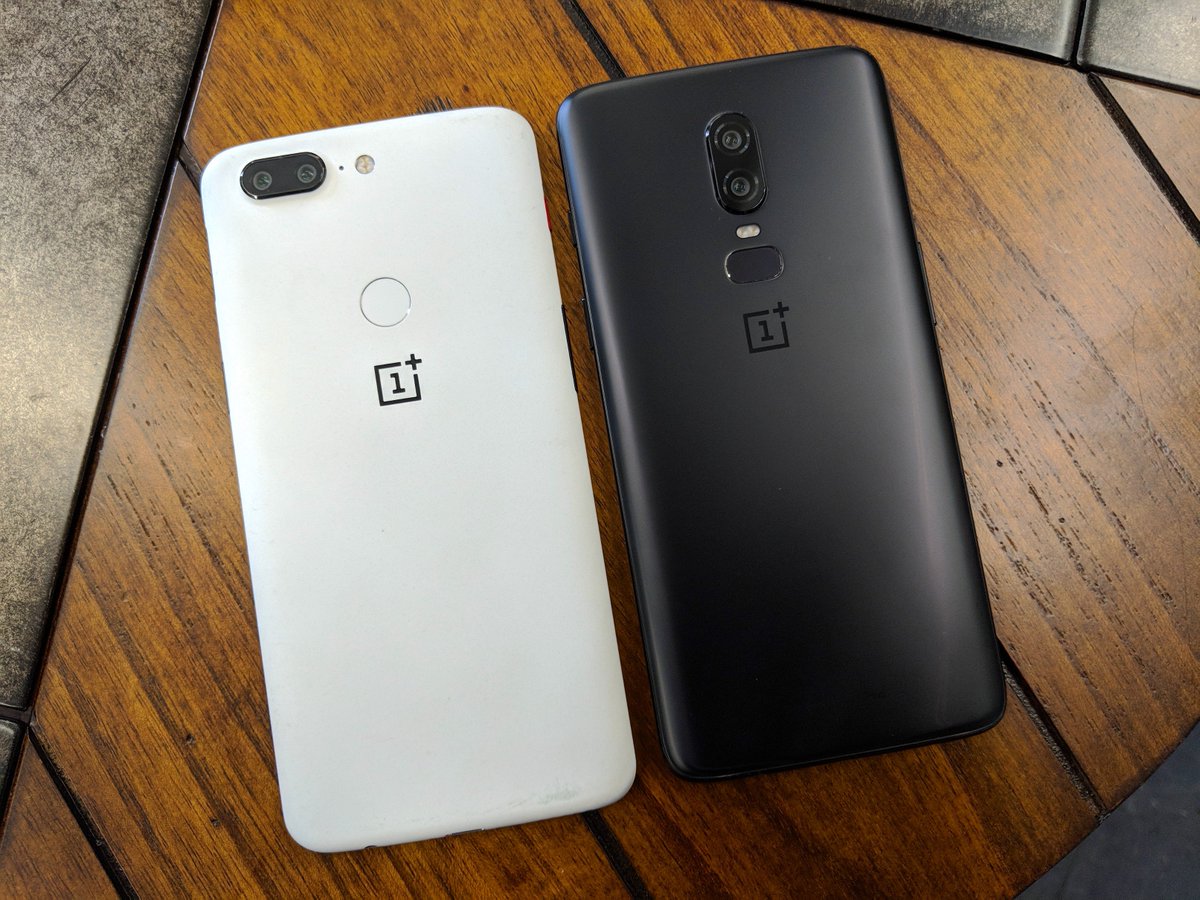 Captain2Phones's tweet photo. @TaofikiG OnePlus 5T: 156.1 x 75 x 7.3mm
OnePlus 6: 155.7 x 75.4 x 7.8mm
#ACOnePlus6AMA https://t.co/BAsxqM9i7y