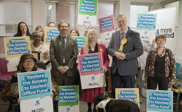 MoreUnitedUK's tweet photo. Deaf &amp; disabled candidates deserve a level playing field to stand for election &amp; More United's campaign to make sure they have one is growing. @PennyMordaunt will you meet with @DavidBuxtondc @EBrothersLabour &amp; @coolspurs to discuss restoring the Access to Elected Office Fund? https://t.co/zOlUGwuycG