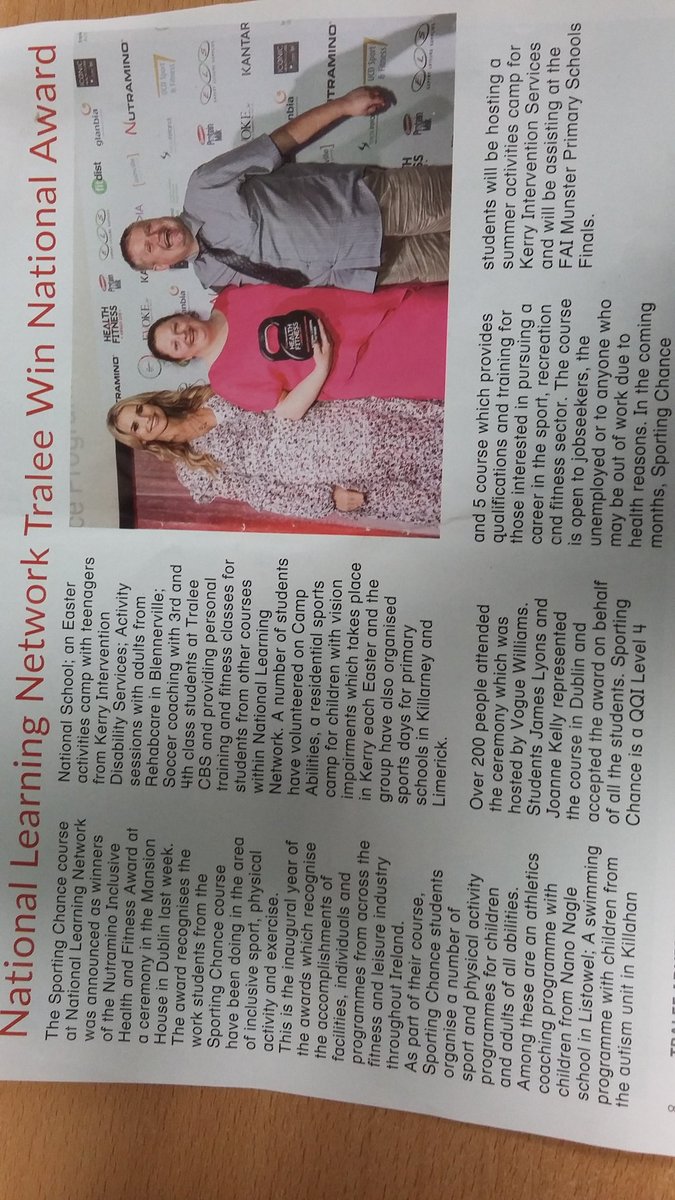 Thanks to Tralee Advertiser for the report