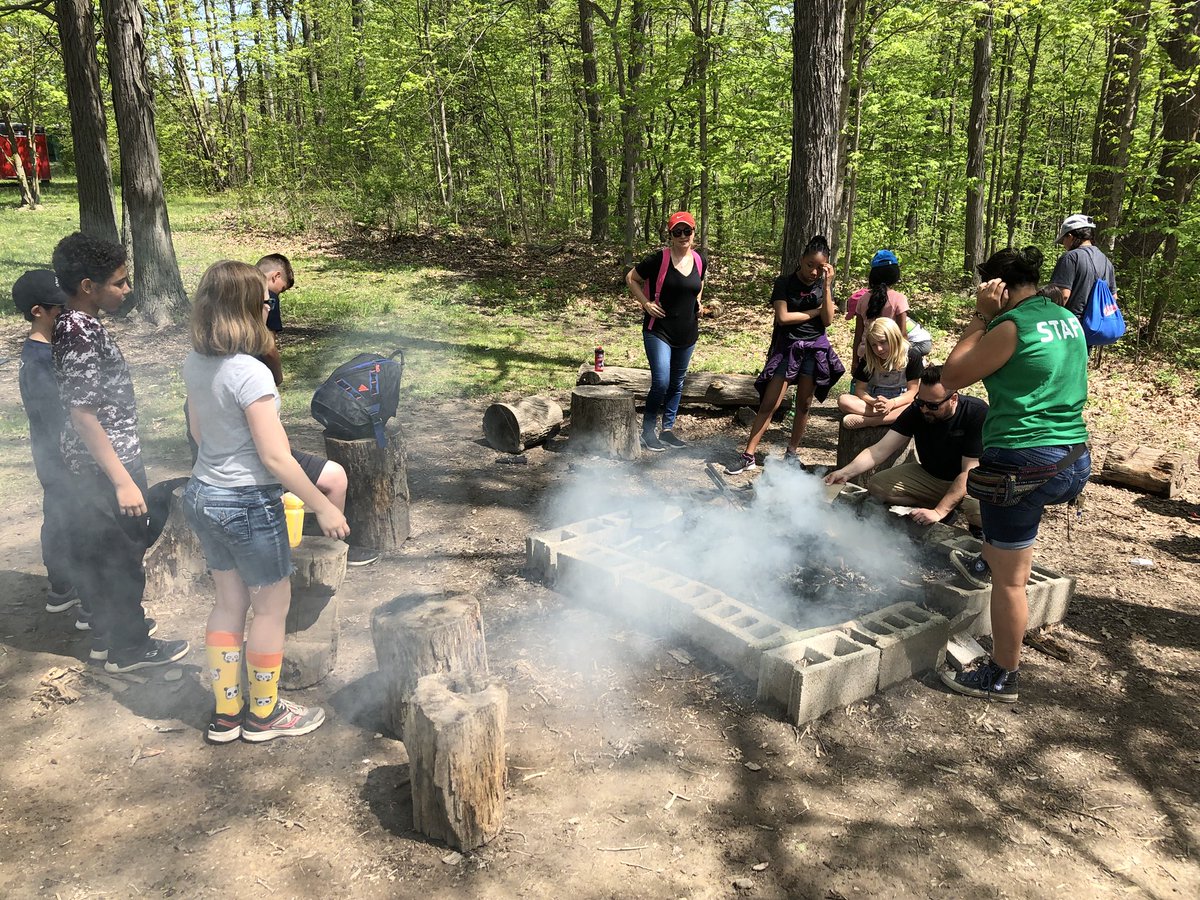 #DolsenThinkers cooking food outside on a fire!