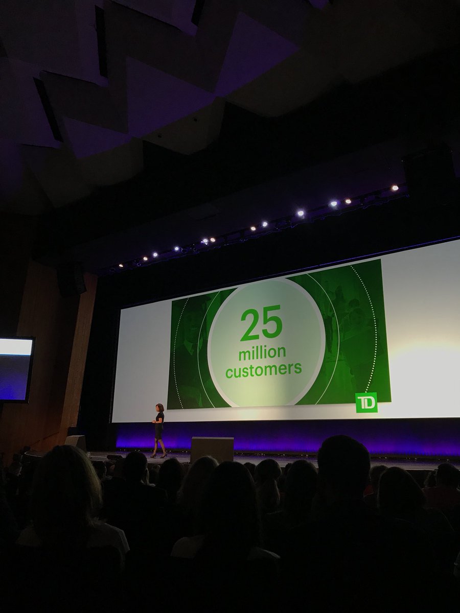 JustinManduke's tweet image. TD bank. Love the “chair” marketing! #EXP18Medallia