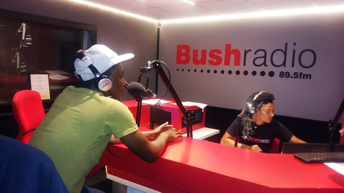 EyeRonik_SA's tweet photo. Great Session At Bush Radio FM. Thanks For Having Me  🙏🙏 https://t.co/xTRcZ1zuy3