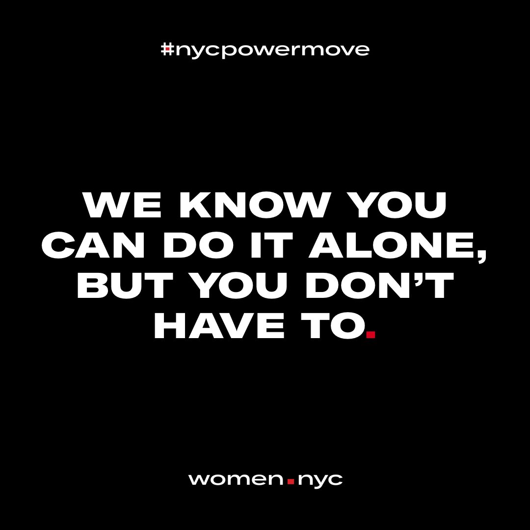 AliciaGlen's tweet photo. Learn how to ask for that big raise, find legal advice, or secure funding for your new business. #NYCPowerMove @nycgov @NYCFirstLady https://t.co/ipmLoY6S5u