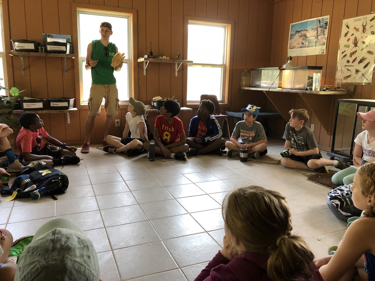 #DolsenThinkers learning about invertebrates.