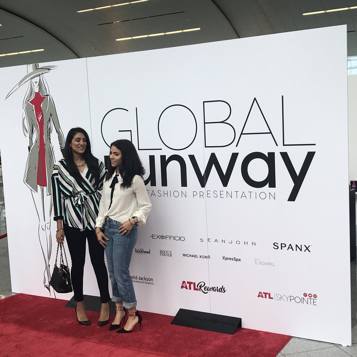 marcellis's tweet image. @Thanksagain #atlrewards #globalrunway an event presenting the fashion forward retailers at ATL international airport