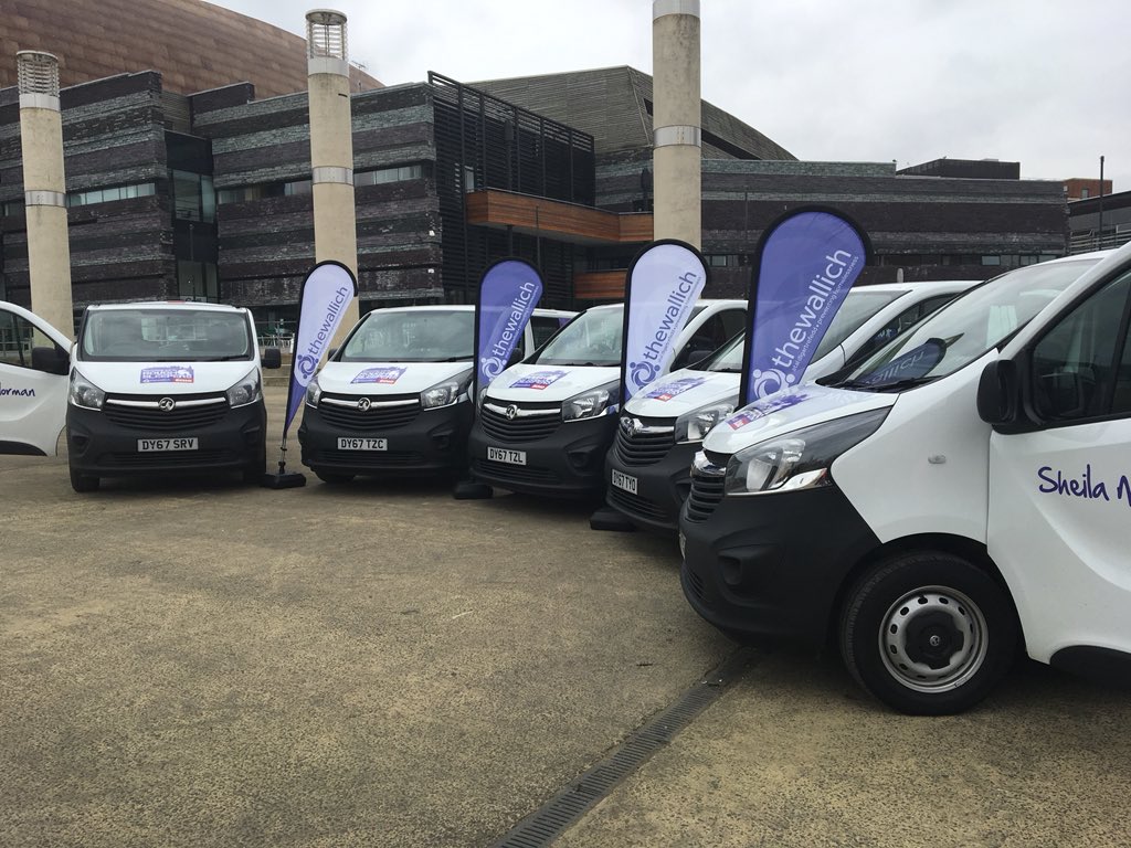 Cardiff homelessness charity <a href="/TheWallich/">The Wallich | A homelessness charity in Wales</a> has bought a fleet of new vans for outreach work thanks to an amazingly successful Xmas fundraising appeal in partnership with S Wales Echo. Well done all who donated