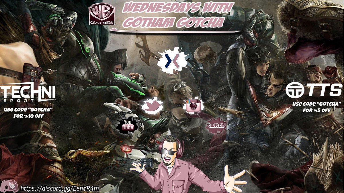 GGUniverze's tweet photo. @WatchMixer #stuff #live #ingoodcompany @TechniSport #affiliate 10% off code "gotcha" also @ThatTechShop %5 off code "gotcha" #WBwednesdays @Xbox and #Viewergames @StreamingUN @SupAllStreamers @MixerUnified #positive #streamer #mixerversessuperhero #cmtyfirst #partnergrind 15mins https://t.co/gRqJqlNJUR