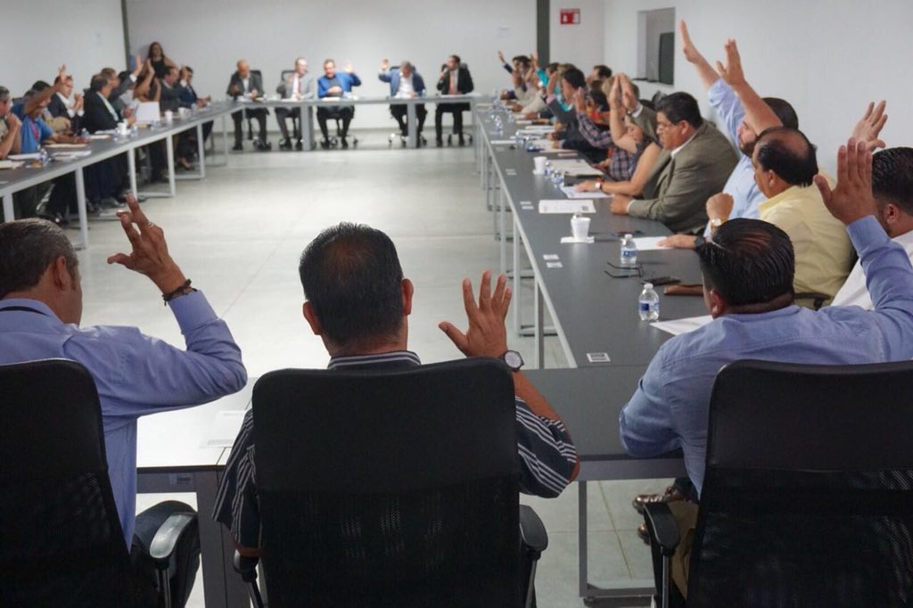 Sesionamos en la Mesa Operativa de la Comisión Consultiva Estatal de Seguridad y Salud en el Trabajo (COCOEST)