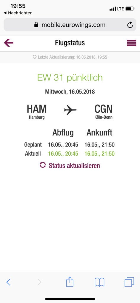 MrTwissel's tweet photo. @eurowings Was stimmt denn nun? https://t.co/atuyo8XwZM