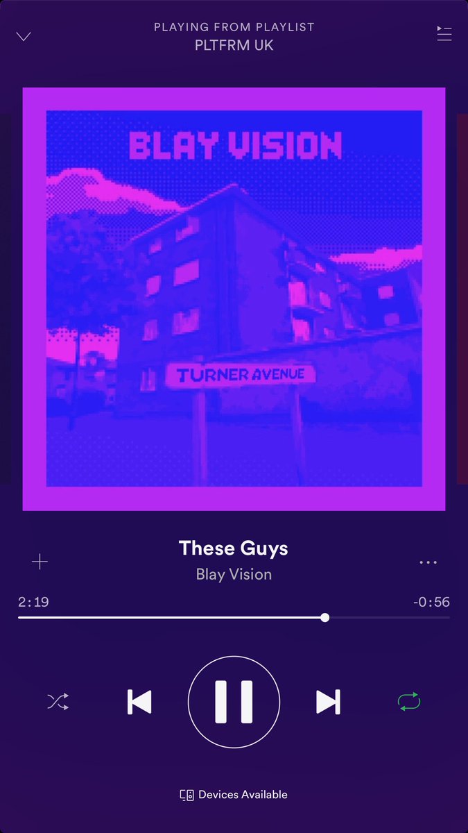 pltfrmuk's tweet photo. "I know man that've made it and they don't care about none of these guys."

Big grime track by @Blay_Vision inside this week's PLTFRM UK playlist on Spotify... https://t.co/UsRtdzHep2

#pltfrmuk #blayvision #theseguys #turneravenue #grime #grimemusic #spotifyplaylist https://t.co/KHBEvsfHf6