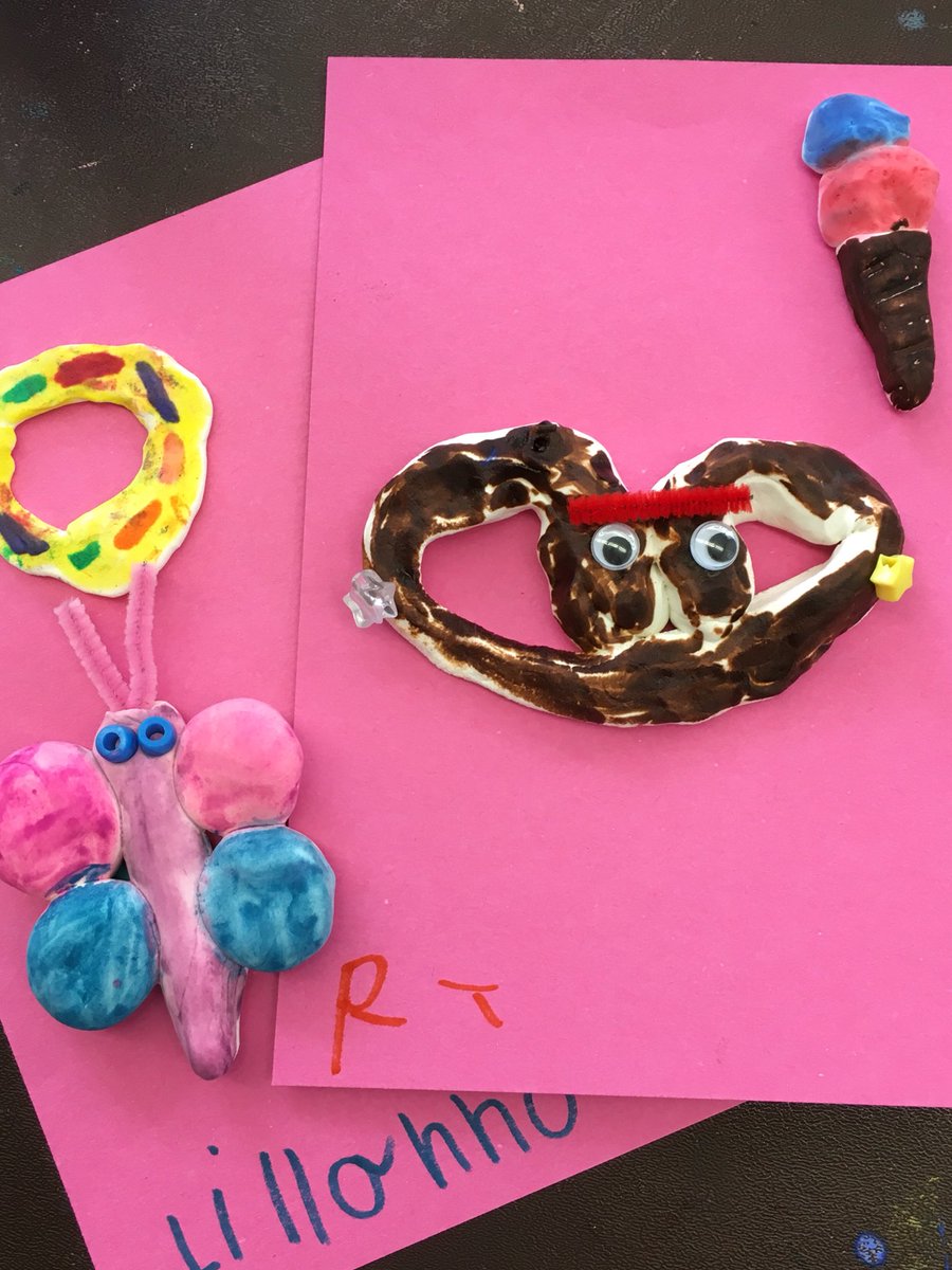 KanekoAmy's tweet photo. Model magic was a hit with kindergarten. They each created their own projects today. @MemorialElemen #rcsdpirates https://t.co/R0cu5HHp7K