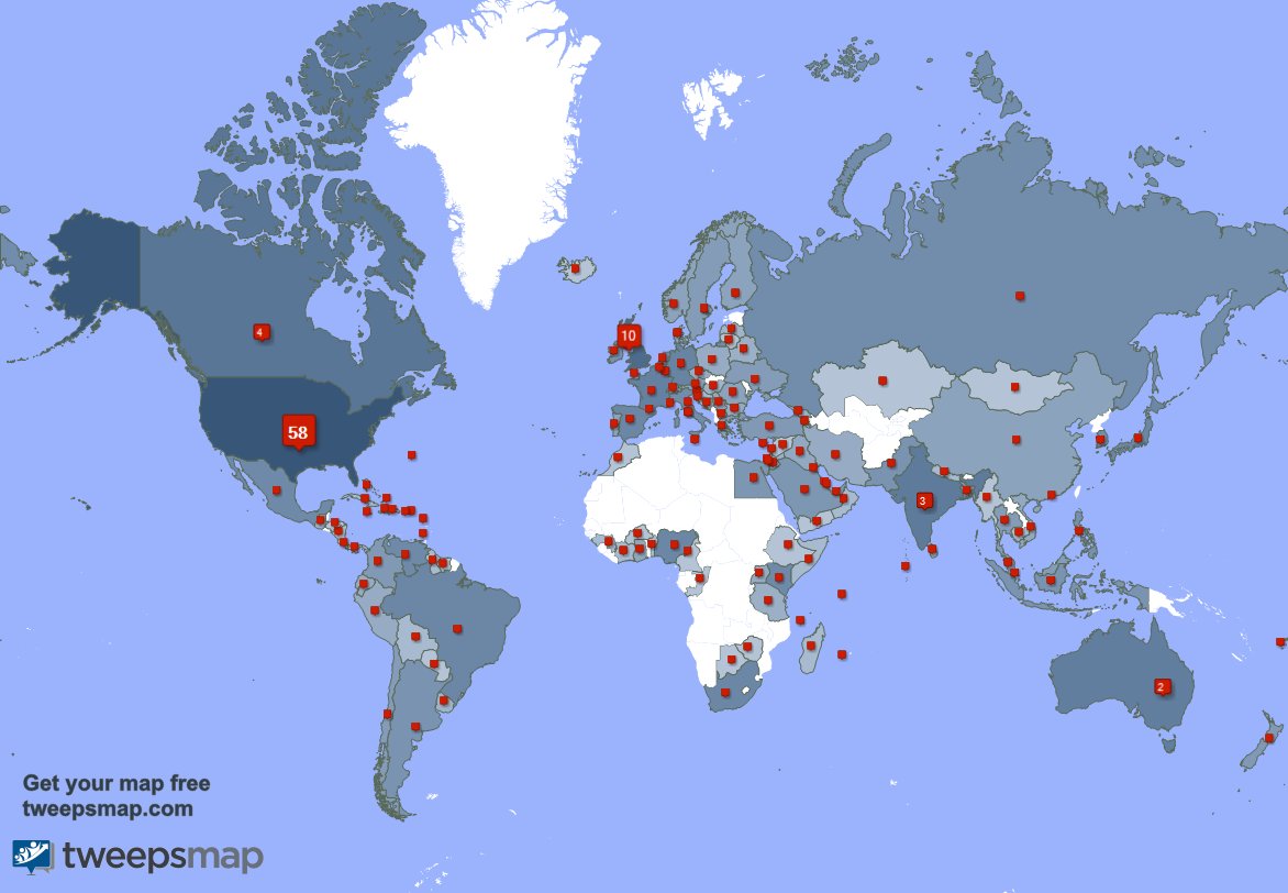 I have 11 new followers from Georgia, and more last week. See tweepsmap.com/!WyldPolitics
