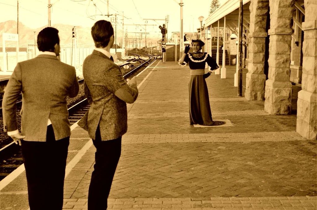 MasqueTheatreSA's tweet image. Charley's Aunt finally comes into the picture, but she isn't the person you would expect her to be.
The show, produced by, @mads_ct runs from 8-16 June 2018.
Bookings can be done through Computicket or us on 021 788 1898 or via email at bookings@masquetheatre.co.za