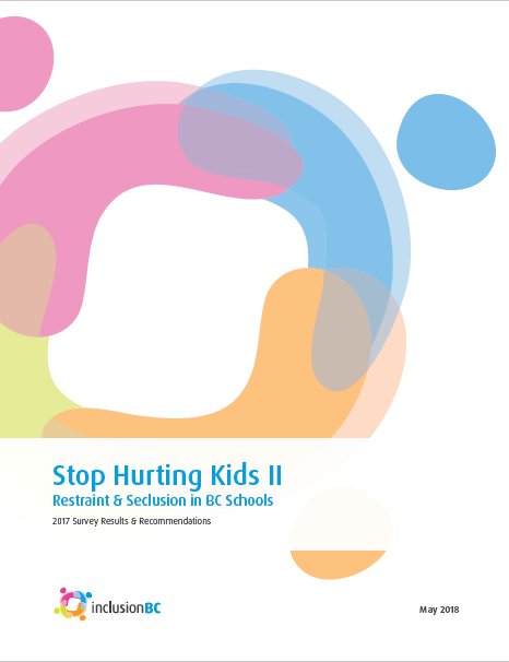 InclusionBC's tweet photo. #StopHurtingKids II
- BC government urged to act after new report on systemic abuse of #Restraint&amp;Seclusion in #bced schools 
https://t.co/xsWDrPKuP1 
#bcpoli https://t.co/b7ENgmGcDV