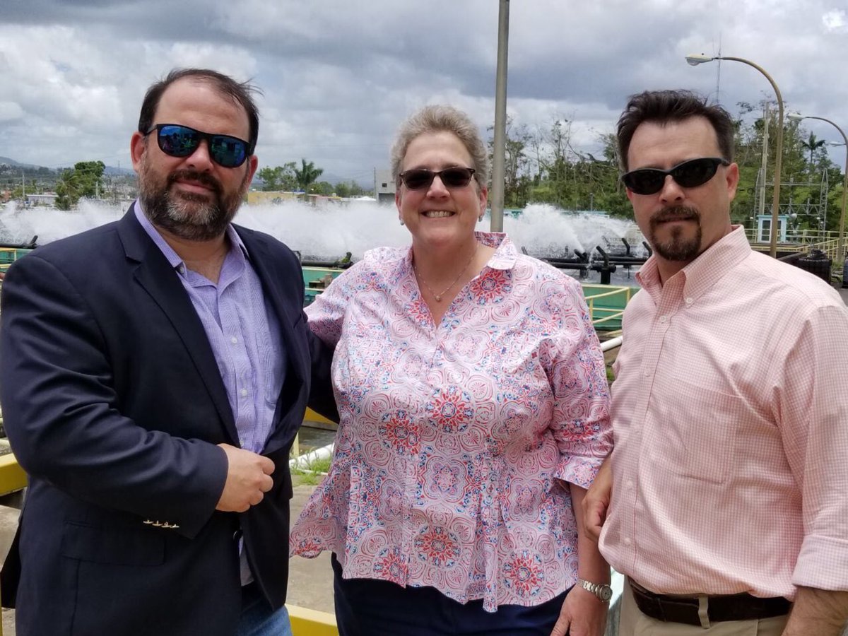 EliDiazAtienza's tweet photo. Junto a miembros de @PRWEAorg y @AWWAACE, visitamos la planta de filtros Sergio Cuevas y evaluamos estrategias e iniciativas en las que podamos colaborar @ACUEDUCTOSPR https://t.co/jJH0RT0AwT