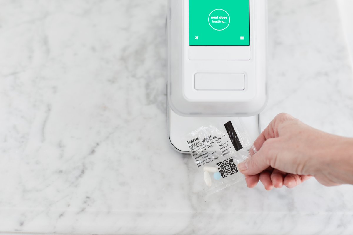 AceAgeKarie's tweet photo. A #study conducted with @UofT demonstrated that our #medication delivery device #Karie increases medication adherence by 300%. Learn more: https://t.co/M7NEKs70Kd. https://t.co/Ck4jjFIroi