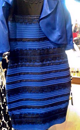 blue dress gold dress yanny laurel When Yanny and Laurel both show up to prom in the same dress