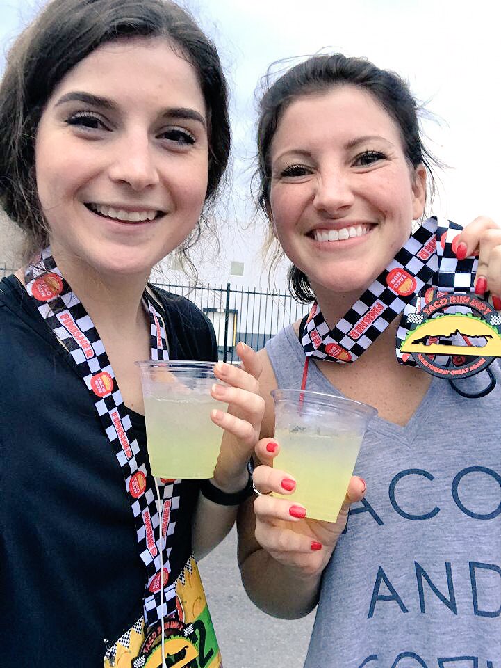 Taco Run with the Target Run team 🌮🏃🏻‍♀️🎯🏃🏻‍♀️ thx for the support &amp; encouragement #5k #TacoRun #T1364allin #D140