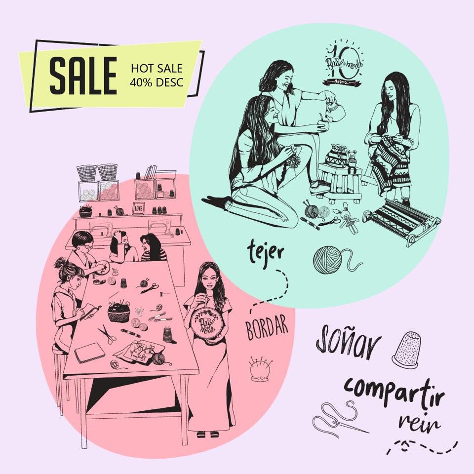 BauldeModa's tweet image. 🔥Llegó el HOT SALE y nos sumamos con un 40% de descuento en nuestros talleres de Manualidad.
Aprovecha 3️⃣ días con descuentos en nuestros talleres.
.
Si tenías ganas de probar ESTA SEMANA es el momento. Promoción válida en ambas sedes!
bit.ly/hotsaleBM