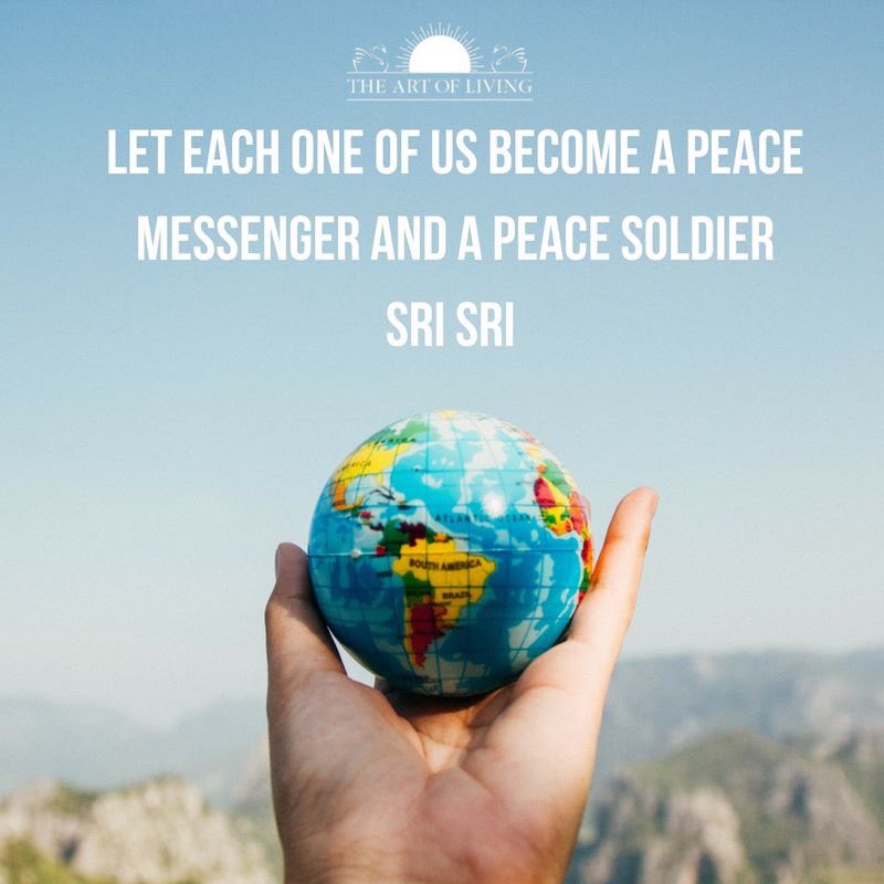 World peace is possible through you ☮️ → goo.gl/YjfFSq Happy #InternationalDayOfLivingTogetherInPeace @UN