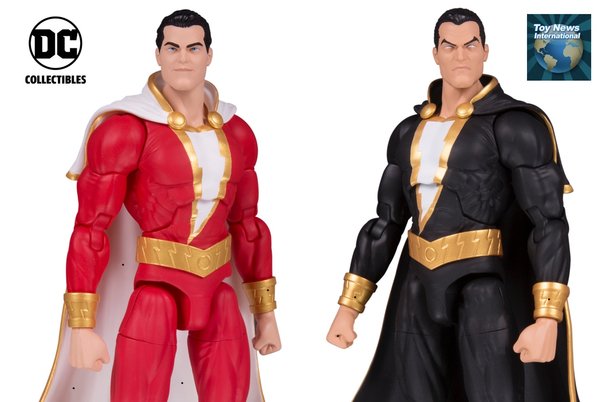 #DCCollectibles announced the release of a 2-Pack of figures for it's #DCEssentials line which are the #N52 #Shazam and #BlackAdam, designed by #JasonFabok, and will be available in january of 2019. The MSRP is of $45 USD.