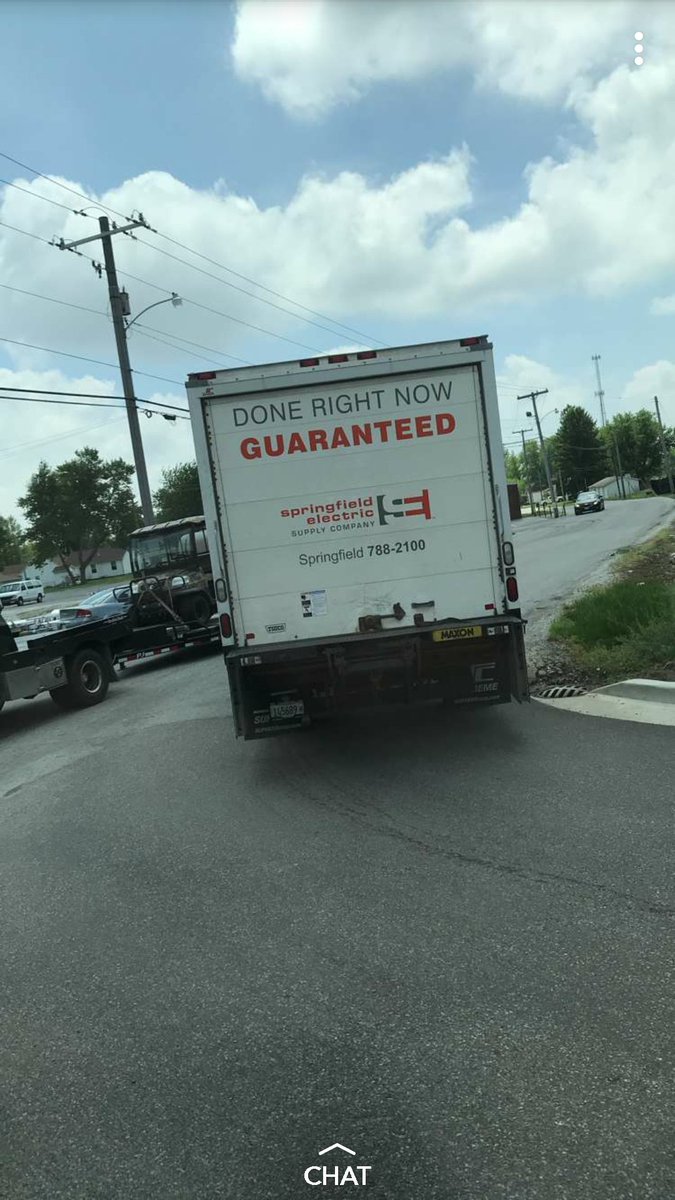 becker23us's tweet image. Every time my daughter sees one of our delivery trucks she always sends me a picture.  #sescoproud.  @springfieldelec