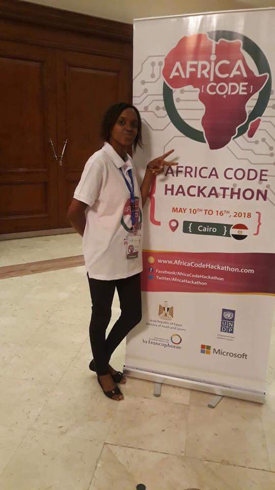 TIBACOMM's tweet photo. RT
La guinéenne Halimatou Bah remporte avec son équipe la 2ème place du #AfricaCodeHackathon au Caire organisé pour les jeunes développeuses informatiques.
Nos encouragements à @sowibrahim6 et @GUIRASSYF pour les efforts en faveur des jeunes via @saboutech
#NosJeunesOntdutalent https://t.co/66zmU2IIAv