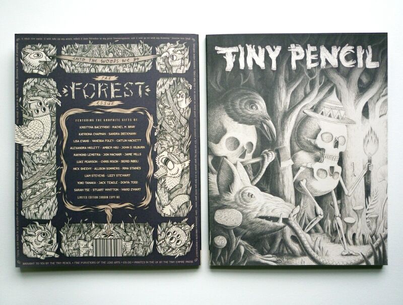 Can it really be five years ago today that I reviewed the very first issue of graphite artzine <a href="/TheTinyPencil/">Tiny Pencil</a>? Just look at all the names that were involved: Luke Pearson, Kristyna Baczynski, Jack Teagle, Donya Todd, Lizzy Stewart and so many more. brokenfrontier.com/tiny-pencil-1/