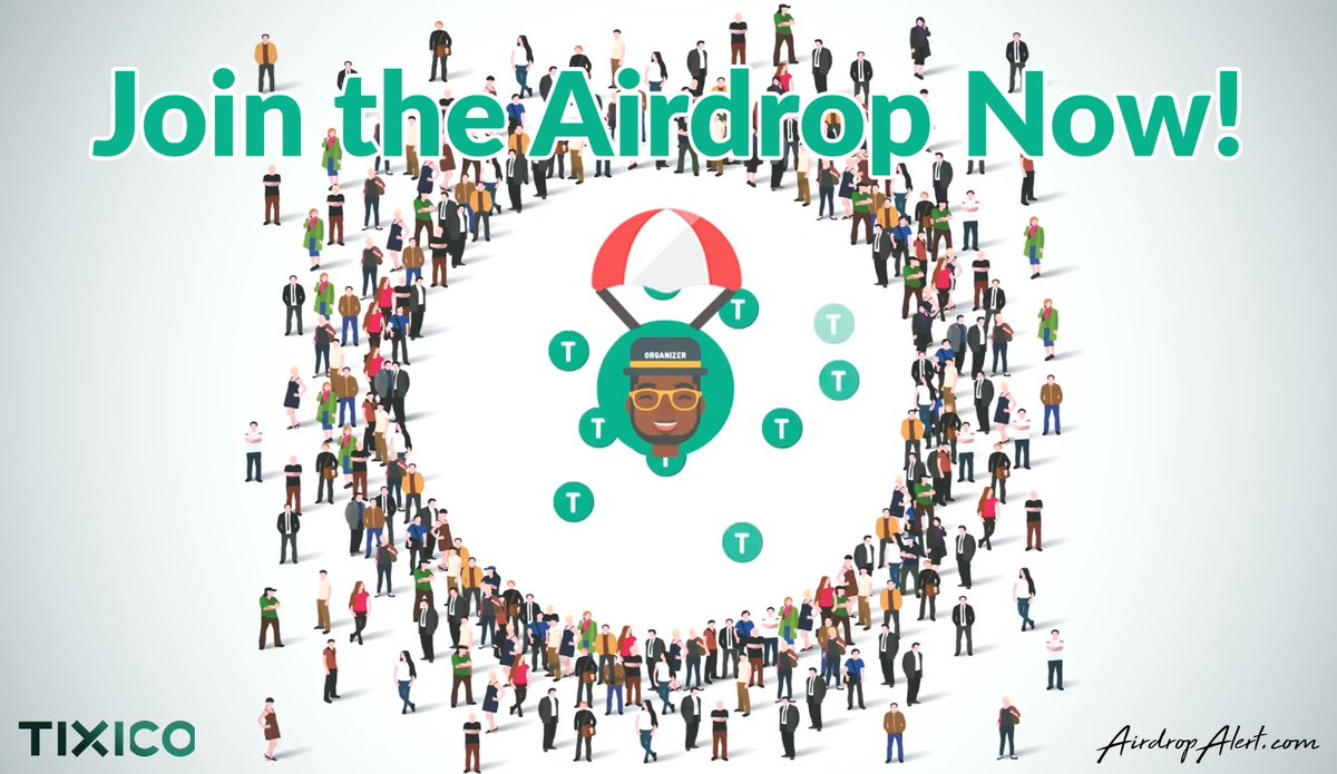 AirdropReport's tweet photo. TIXICO AIRDROP 📢-⭐⭐⭐⭐⭐5/5 stars-💰~$12

🔹#Tixico (TXI) Blockchain-based ticketing service
🔹200 TXI for follow on Telegram &amp; Twitter
🔹Only to first 3000

Go to airdrop https://t.co/kDBWsRZXSv 🚀
Fill out the form with social media username

#crypto #airdrop #airdrops #ico https://t.co/GVudRcPVbN
