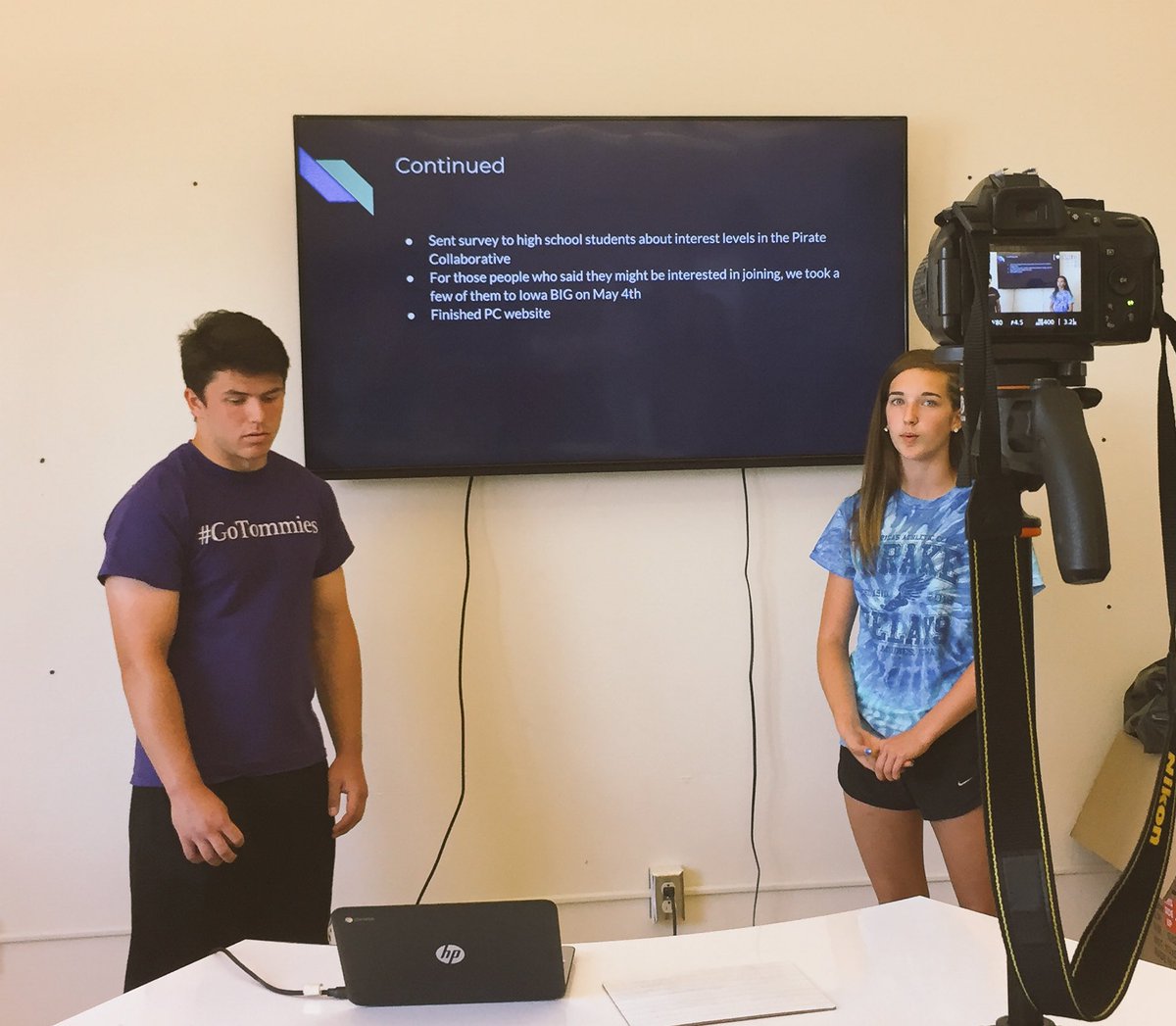 Getting those final pitches recorded! <a href="/STEMInnovator/">STEMInnovator</a>