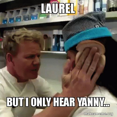 Yanny or Laurel???

#yannyorlaurel #itslaurel #stopitjimmy