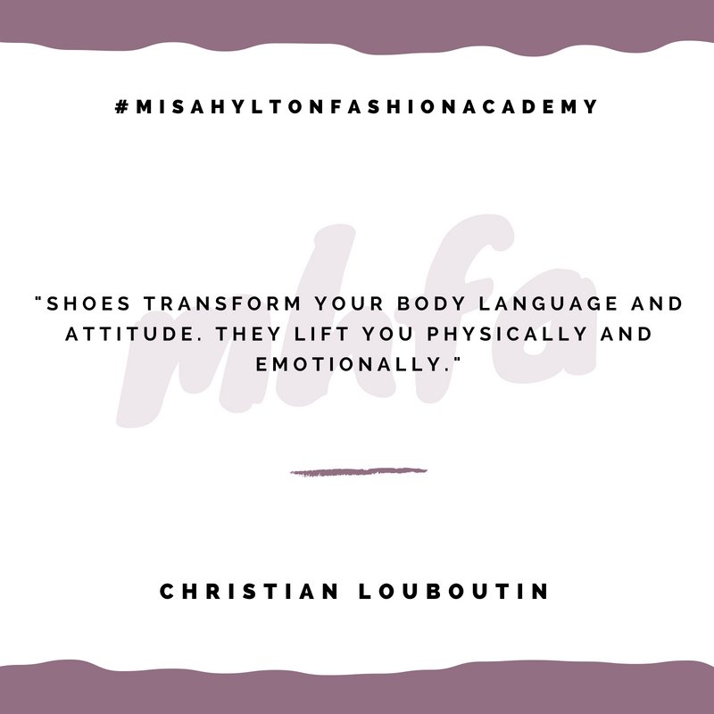 MHFAcademy's tweet photo. As fashion stylists, we tend to focus on whether a client might look good in a blouse or dress, but what about the SHOES?! 

The right pair of shoes can make or break a look, so make sure your shoe game is on point! @LouboutinWorld knows, and we couldn't agree more! https://t.co/yt8SB7k92T