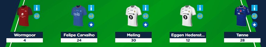 mrklin99's tweet photo. Every week, this Park the Buss chip is UNREAL....
#ESNFantasy #ffscomm #Eliteserien https://t.co/xMiMCVzWOI