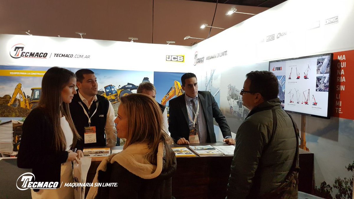 TecmacoIntegral's tweet photo. • No te pierdas la retro mas pequeña del mercado •
Nos encontramos participando de la Expo Construir Buenos Aires 2018 en el Hotel Hilton, Puerto Madero.
Te esperamos!
#Tecmaco #MaquinariaSinLimite #JCB #ExpoConstruir https://t.co/eElq3eKRec