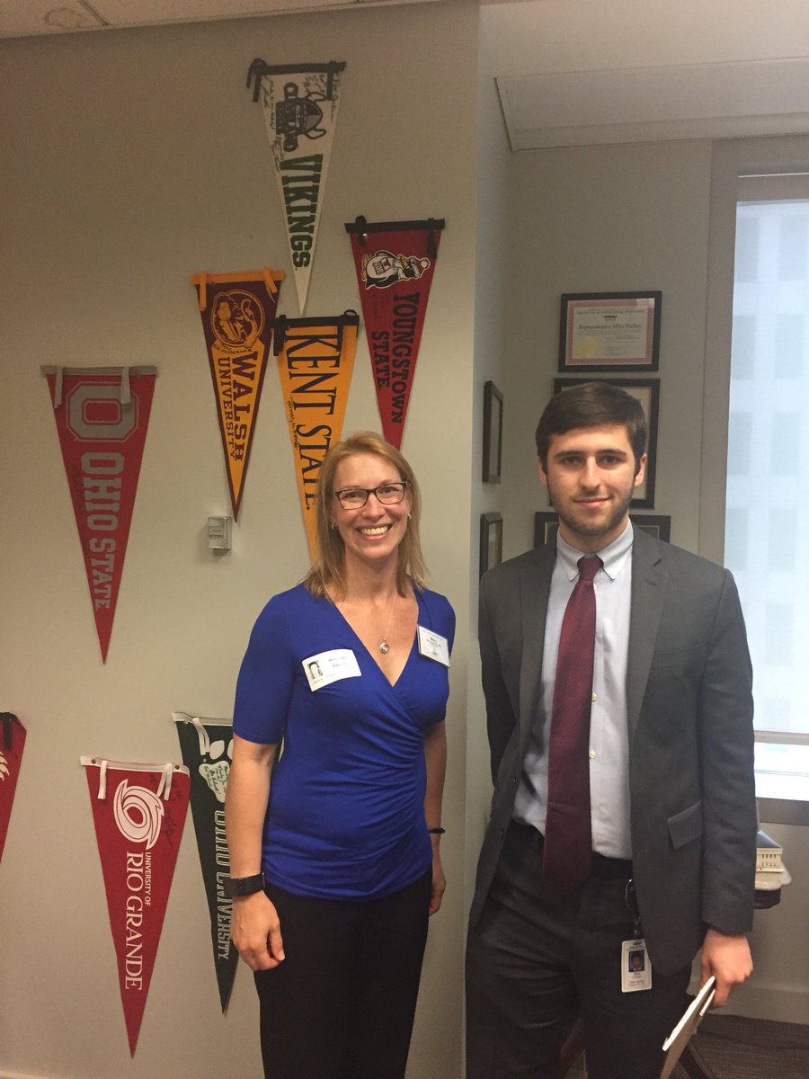 marylewisphd's tweet photo. Thanks to Max at Rep. Mike Duffey’s Office for meeting with me today regarding HB326. #LegDay2018 @ohpsychassn @VoteMikeDuffey https://t.co/4LcZyl3M3R