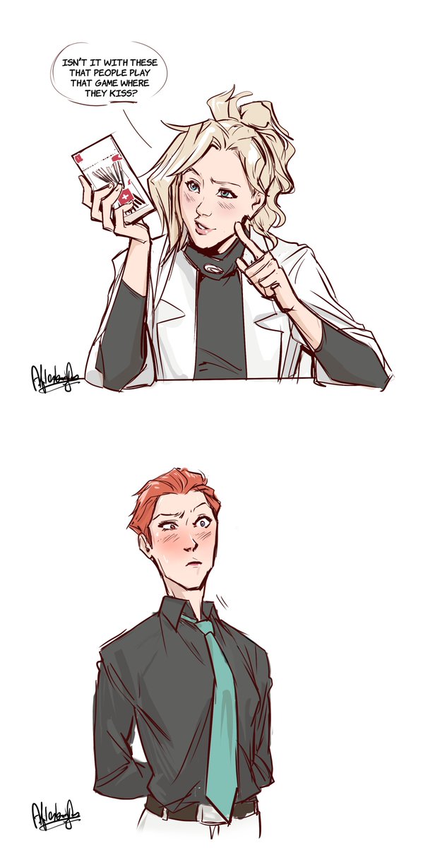 afterlaughs's tweet photo. “Chocolate Breadsticks”

#pockygame #moicy #moircy #overwatchfanart #overwatch https://t.co/ogESdVxmCQ