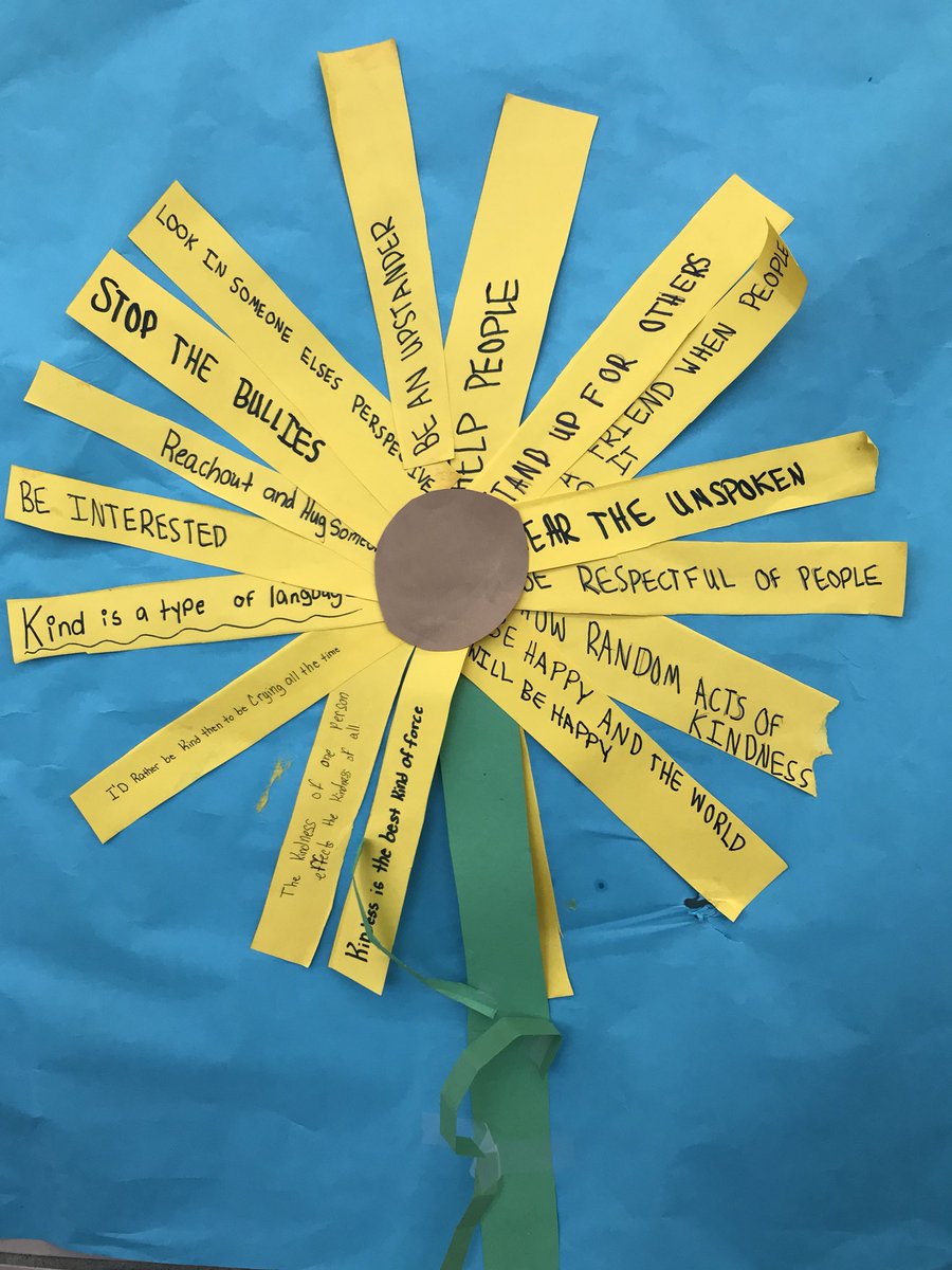 fcsdCompassSC's tweet photo. Reminders &amp; suggestions to plant seeds of kindness from Mrs. Kent’s 6th grade RAK class. #spreadjoy #csidems18 https://t.co/PmZZinUJV8